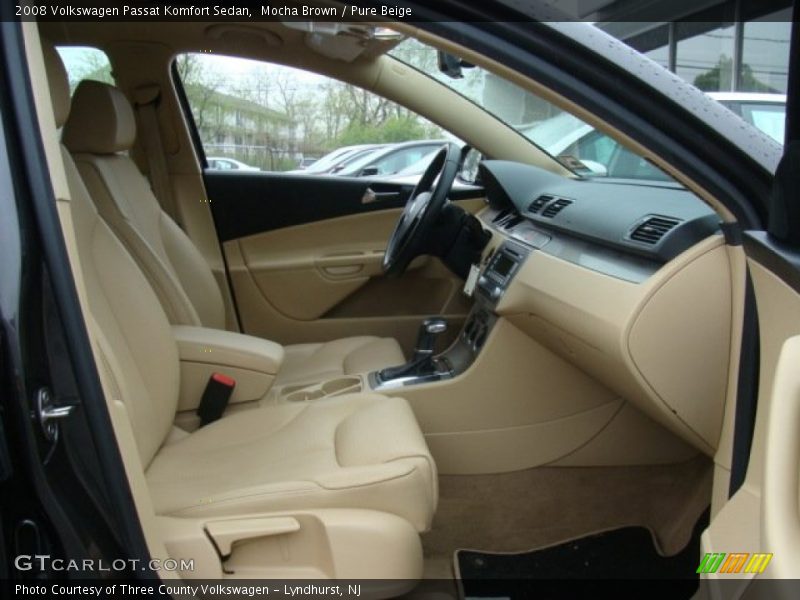 Mocha Brown / Pure Beige 2008 Volkswagen Passat Komfort Sedan