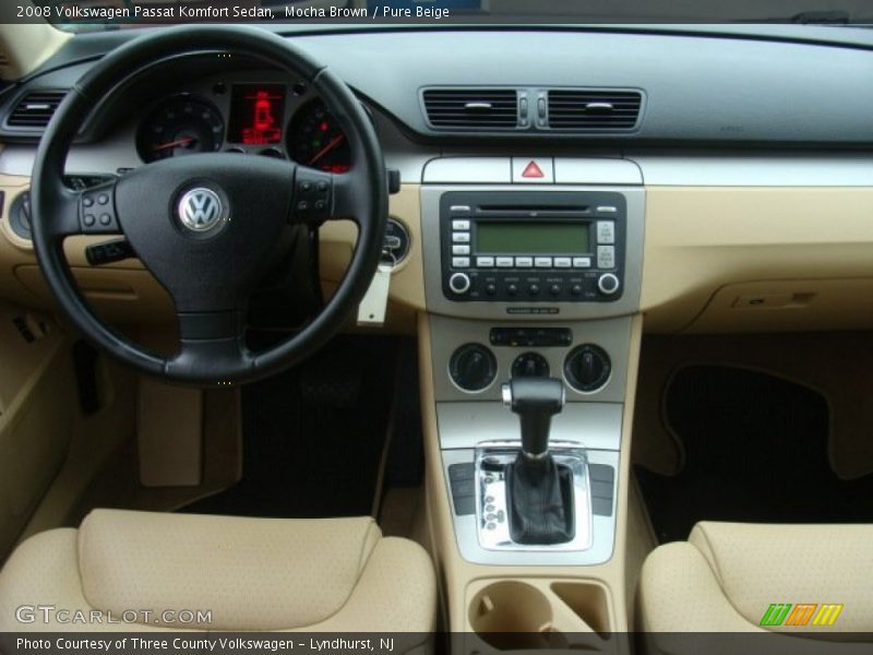 Mocha Brown / Pure Beige 2008 Volkswagen Passat Komfort Sedan