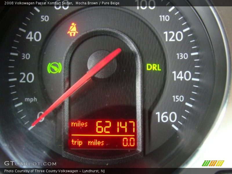 Mocha Brown / Pure Beige 2008 Volkswagen Passat Komfort Sedan