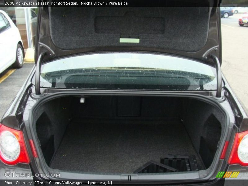 Mocha Brown / Pure Beige 2008 Volkswagen Passat Komfort Sedan