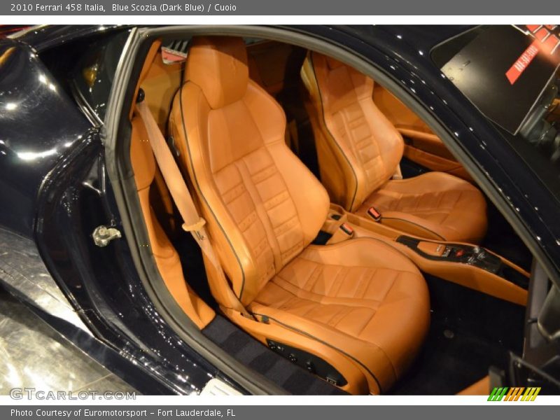 Blue Scozia (Dark Blue) / Cuoio 2010 Ferrari 458 Italia