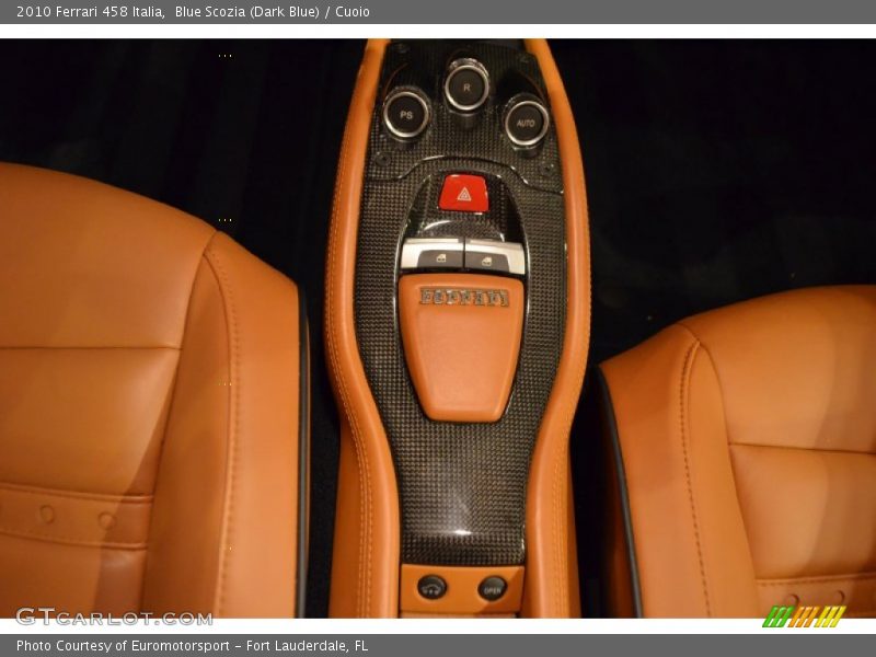 Blue Scozia (Dark Blue) / Cuoio 2010 Ferrari 458 Italia