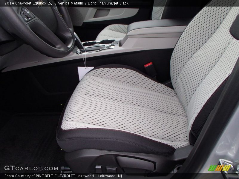 Silver Ice Metallic / Light Titanium/Jet Black 2014 Chevrolet Equinox LS