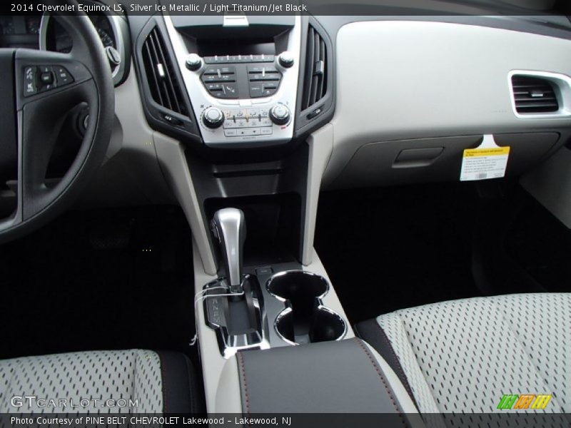 Silver Ice Metallic / Light Titanium/Jet Black 2014 Chevrolet Equinox LS