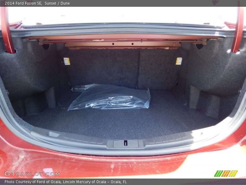Sunset / Dune 2014 Ford Fusion SE