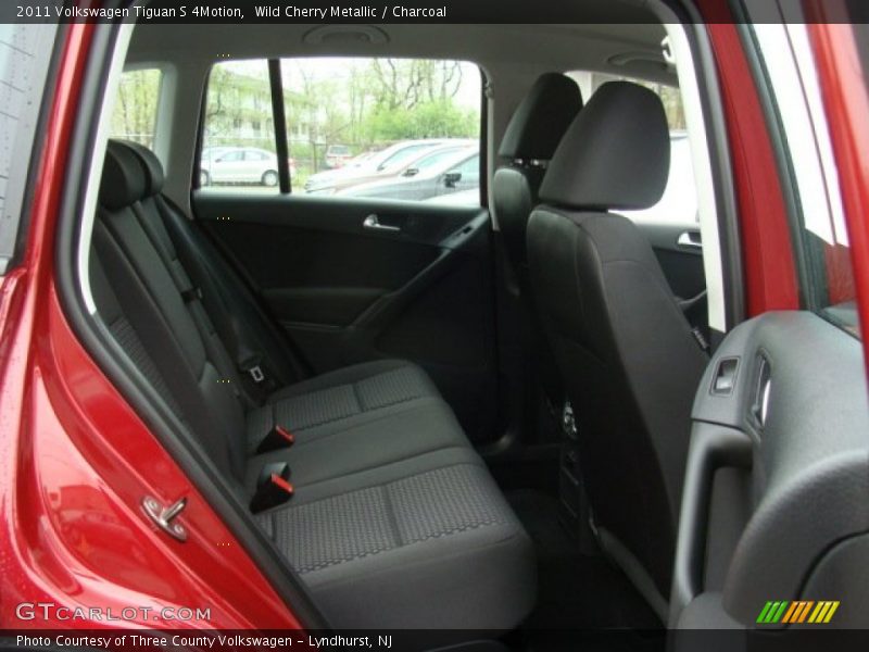 Wild Cherry Metallic / Charcoal 2011 Volkswagen Tiguan S 4Motion