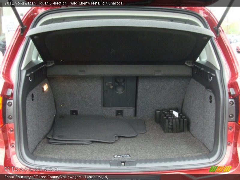 Wild Cherry Metallic / Charcoal 2011 Volkswagen Tiguan S 4Motion