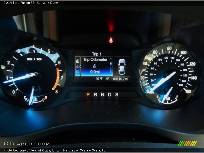 Sunset / Dune 2014 Ford Fusion SE