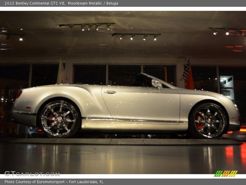 Moonbeam Metallic / Beluga 2013 Bentley Continental GTC V8