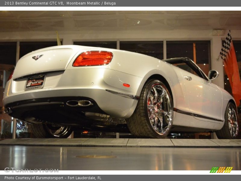 Moonbeam Metallic / Beluga 2013 Bentley Continental GTC V8