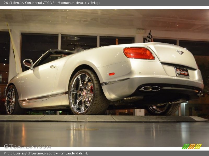 Moonbeam Metallic / Beluga 2013 Bentley Continental GTC V8