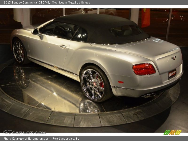 Moonbeam Metallic / Beluga 2013 Bentley Continental GTC V8