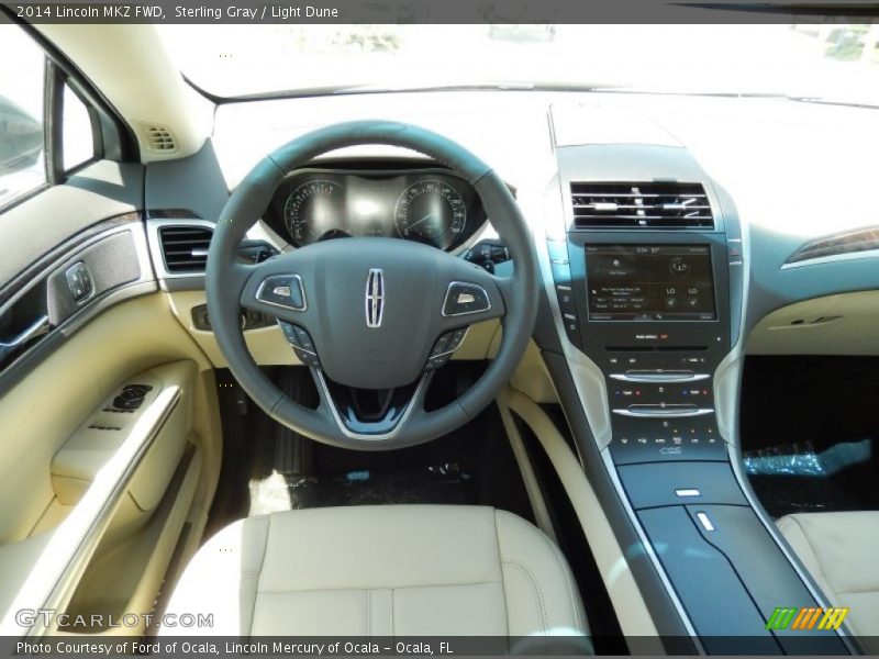 Sterling Gray / Light Dune 2014 Lincoln MKZ FWD