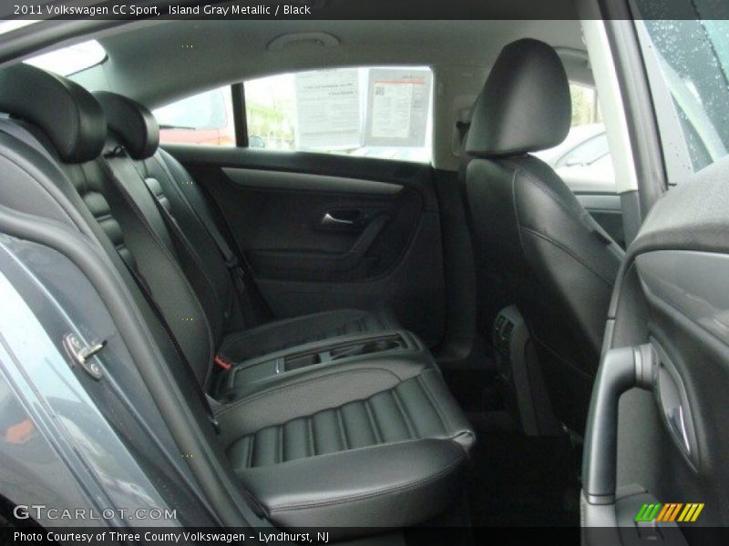 Island Gray Metallic / Black 2011 Volkswagen CC Sport