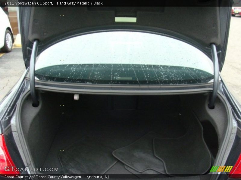 Island Gray Metallic / Black 2011 Volkswagen CC Sport
