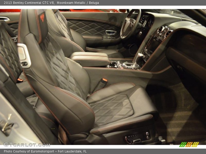 Front Seat of 2013 Continental GTC V8 