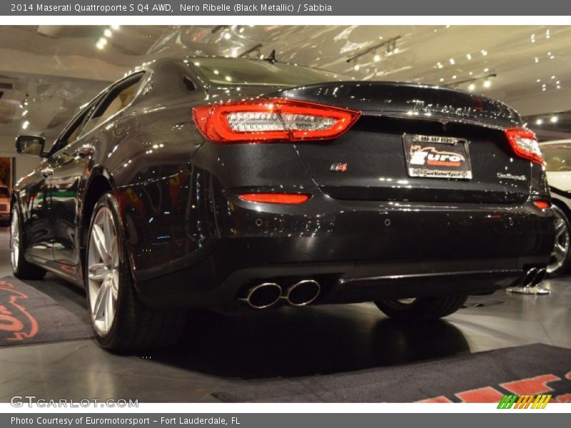 Nero Ribelle (Black Metallic) / Sabbia 2014 Maserati Quattroporte S Q4 AWD