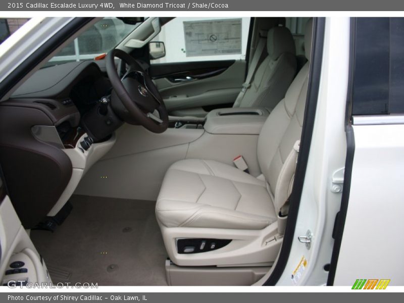  2015 Escalade Luxury 4WD Shale/Cocoa Interior