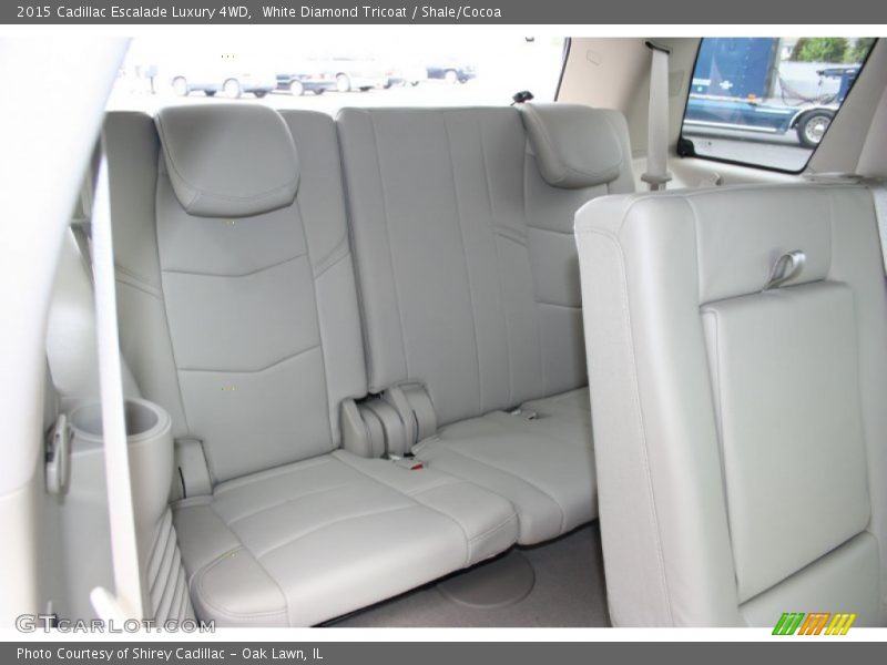 Rear Seat of 2015 Escalade Luxury 4WD