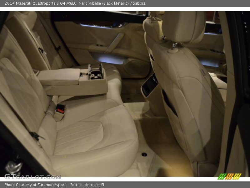 Nero Ribelle (Black Metallic) / Sabbia 2014 Maserati Quattroporte S Q4 AWD