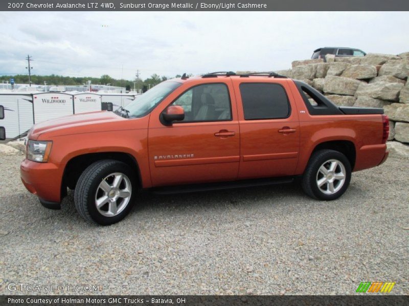  2007 Avalanche LTZ 4WD Sunburst Orange Metallic