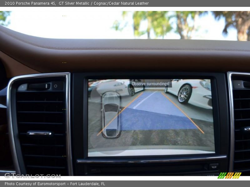 GT Silver Metallic / Cognac/Cedar Natural Leather 2010 Porsche Panamera 4S