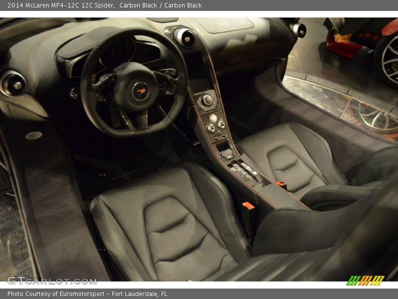  2014 MP4-12C 12C Spider Carbon Black Interior