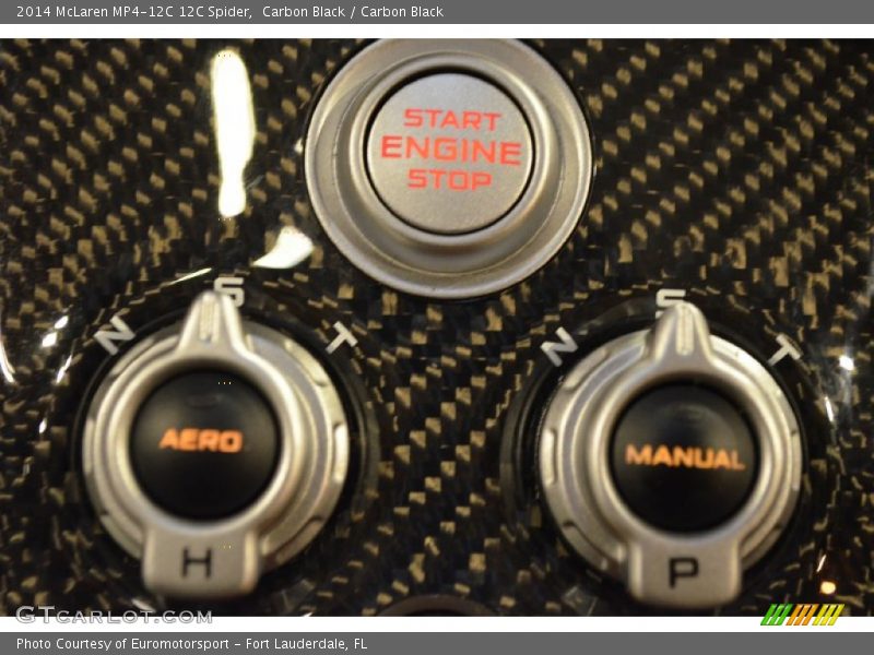 Controls of 2014 MP4-12C 12C Spider