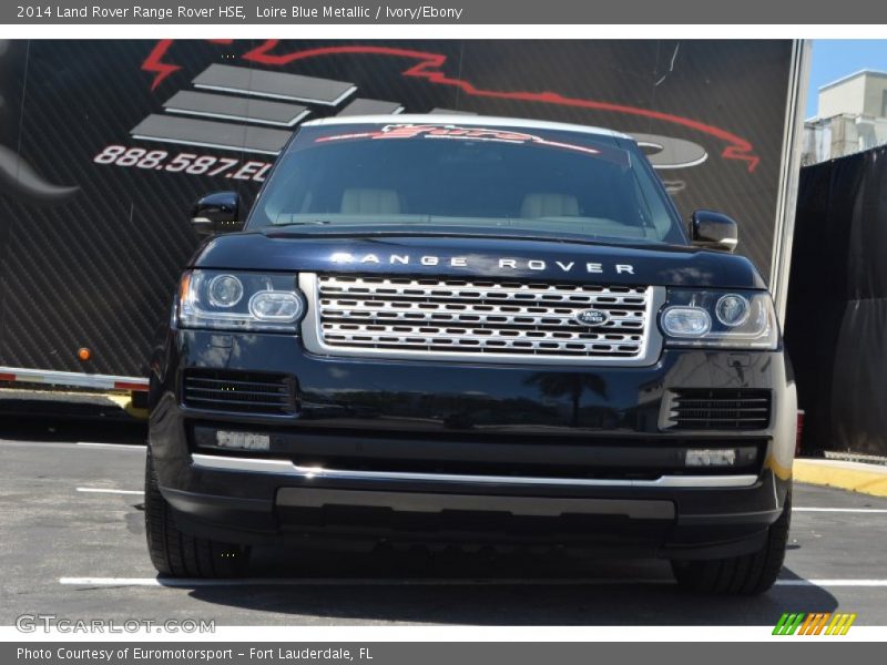 Loire Blue Metallic / Ivory/Ebony 2014 Land Rover Range Rover HSE