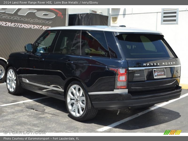 Loire Blue Metallic / Ivory/Ebony 2014 Land Rover Range Rover HSE