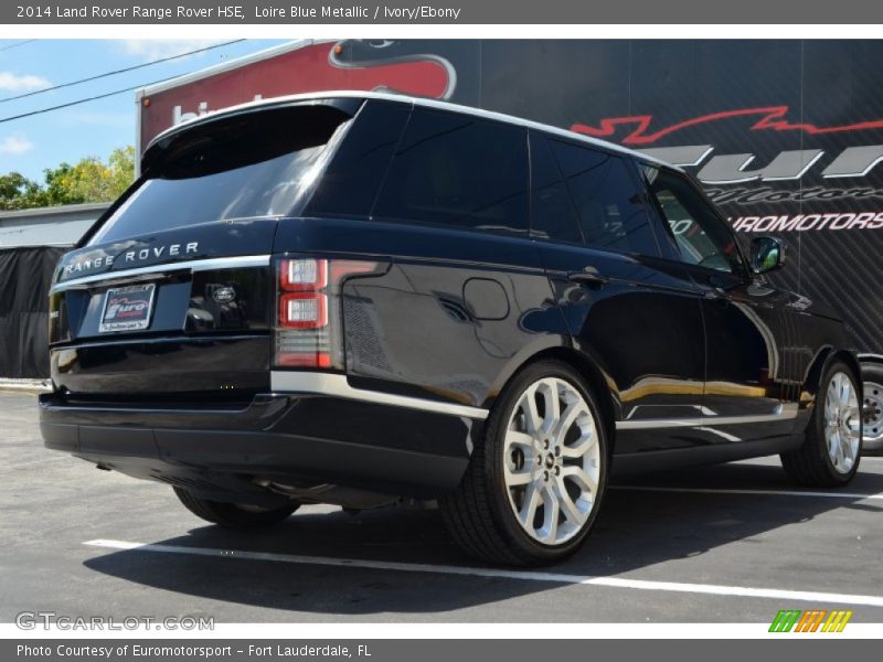 Loire Blue Metallic / Ivory/Ebony 2014 Land Rover Range Rover HSE
