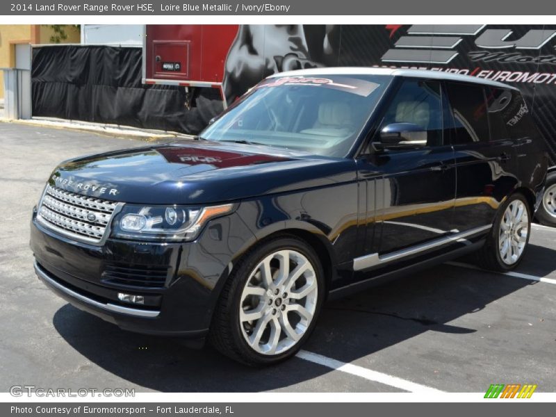 Loire Blue Metallic / Ivory/Ebony 2014 Land Rover Range Rover HSE