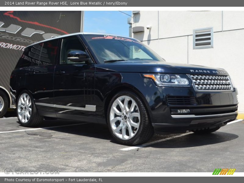 Loire Blue Metallic / Ivory/Ebony 2014 Land Rover Range Rover HSE