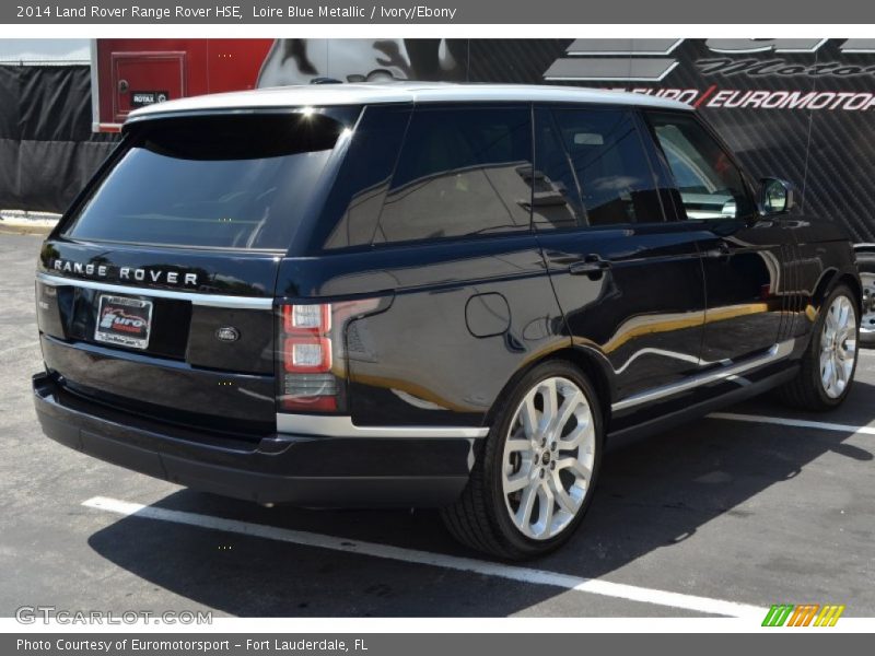 Loire Blue Metallic / Ivory/Ebony 2014 Land Rover Range Rover HSE