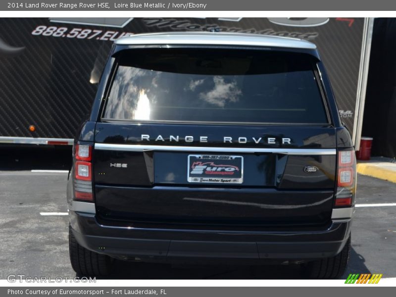 Loire Blue Metallic / Ivory/Ebony 2014 Land Rover Range Rover HSE