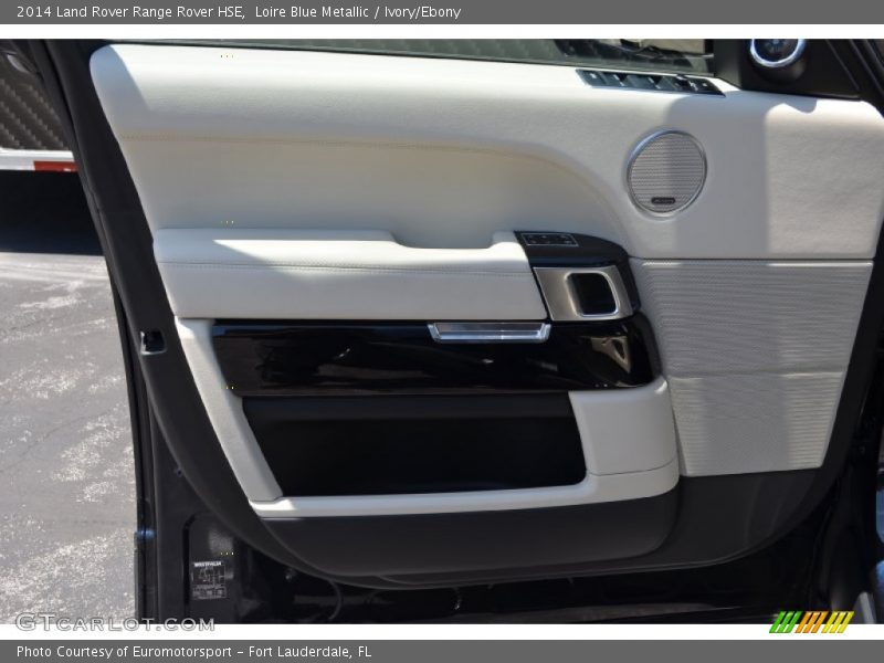 Loire Blue Metallic / Ivory/Ebony 2014 Land Rover Range Rover HSE