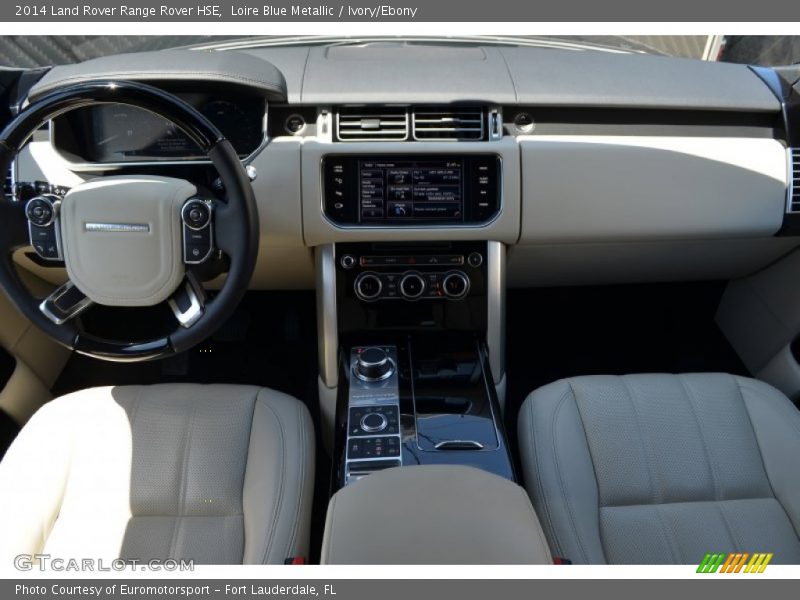 Loire Blue Metallic / Ivory/Ebony 2014 Land Rover Range Rover HSE