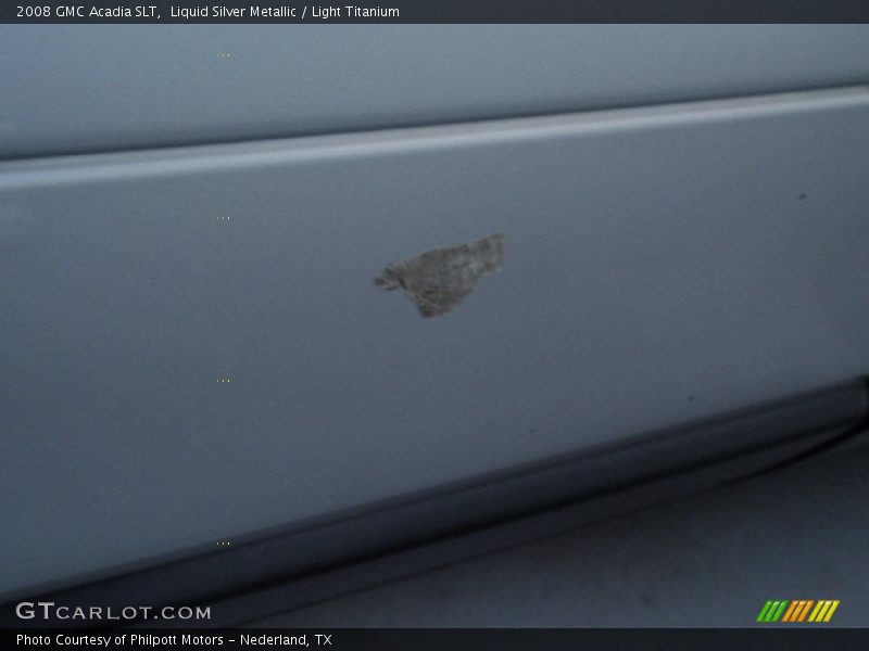 Liquid Silver Metallic / Light Titanium 2008 GMC Acadia SLT