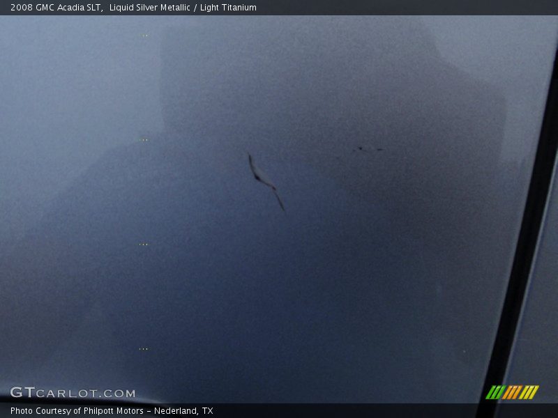 Liquid Silver Metallic / Light Titanium 2008 GMC Acadia SLT