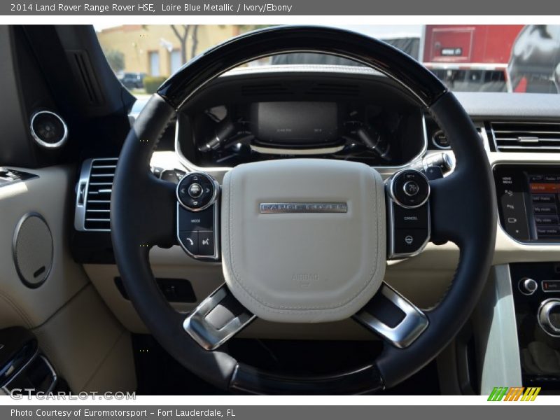 Loire Blue Metallic / Ivory/Ebony 2014 Land Rover Range Rover HSE