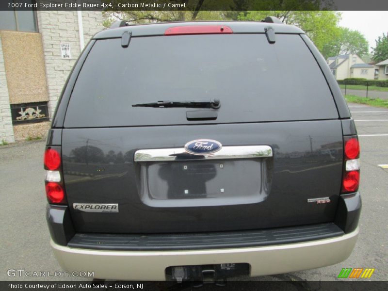 Carbon Metallic / Camel 2007 Ford Explorer Eddie Bauer 4x4