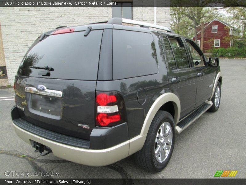 Carbon Metallic / Camel 2007 Ford Explorer Eddie Bauer 4x4