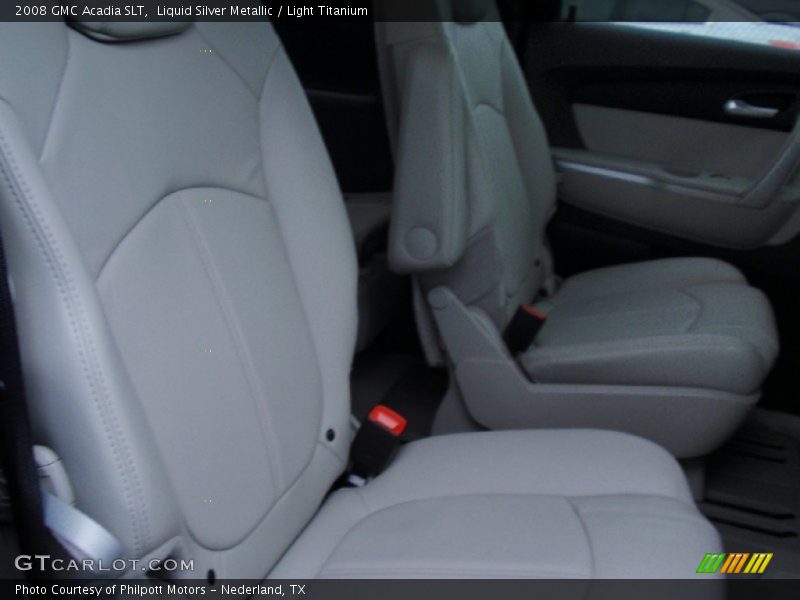 Liquid Silver Metallic / Light Titanium 2008 GMC Acadia SLT