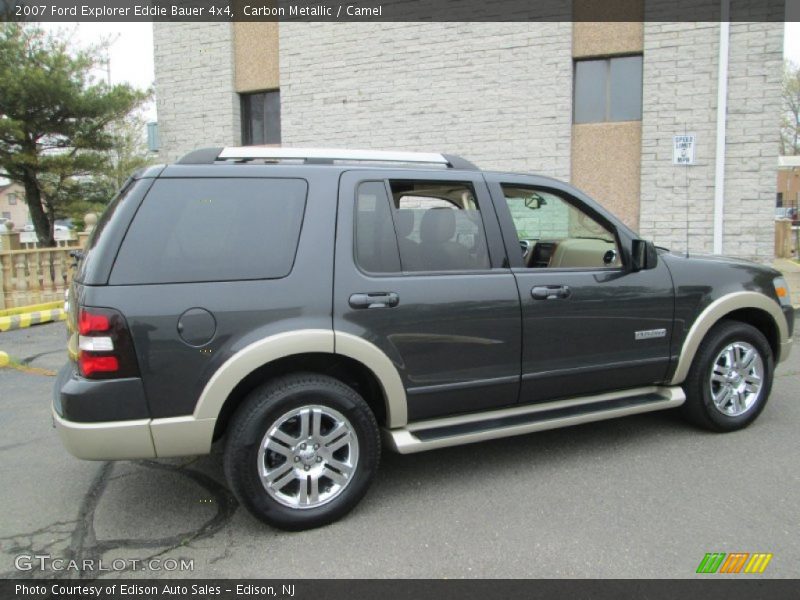 Carbon Metallic / Camel 2007 Ford Explorer Eddie Bauer 4x4