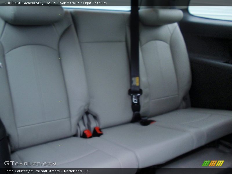 Liquid Silver Metallic / Light Titanium 2008 GMC Acadia SLT