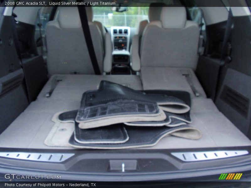 Liquid Silver Metallic / Light Titanium 2008 GMC Acadia SLT