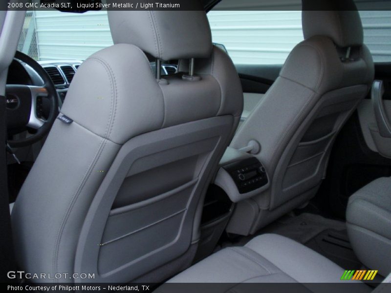 Liquid Silver Metallic / Light Titanium 2008 GMC Acadia SLT
