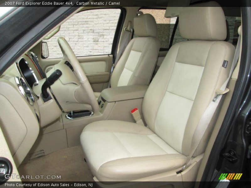 Carbon Metallic / Camel 2007 Ford Explorer Eddie Bauer 4x4