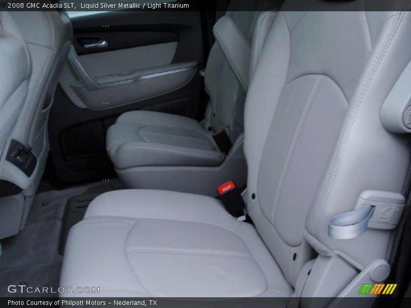 Liquid Silver Metallic / Light Titanium 2008 GMC Acadia SLT