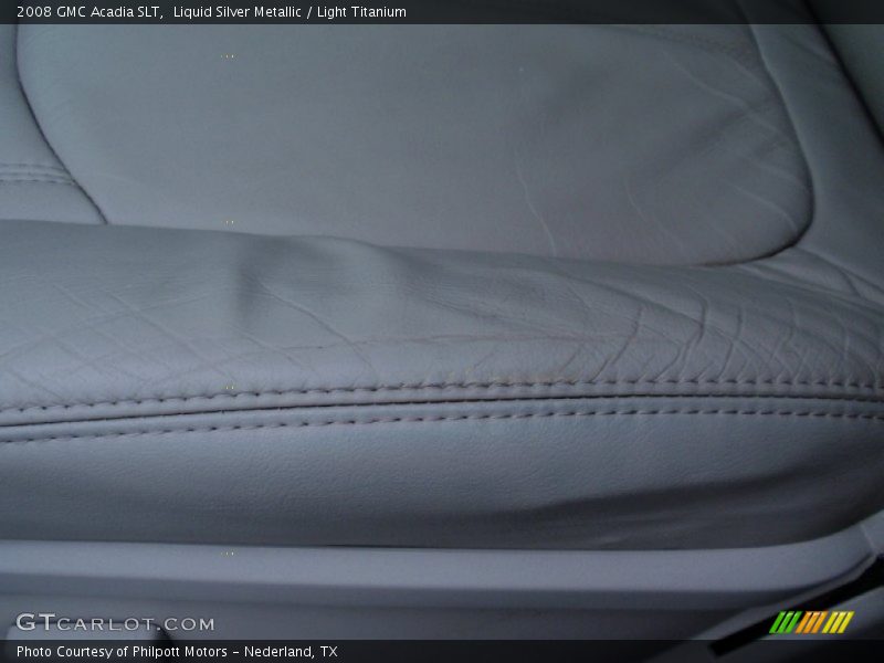 Liquid Silver Metallic / Light Titanium 2008 GMC Acadia SLT